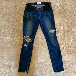 Paige maternity jeans size 25